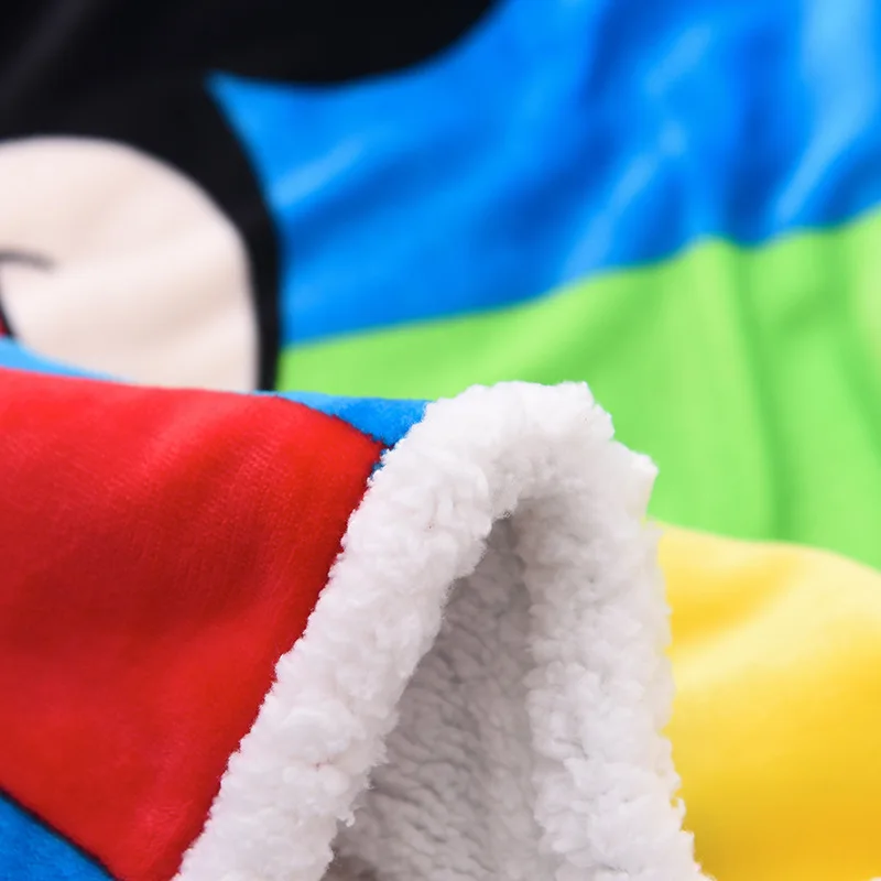 Новинка 2021 зимнее детское одеяло Disney фланелевое мультяшный Детский ковер из