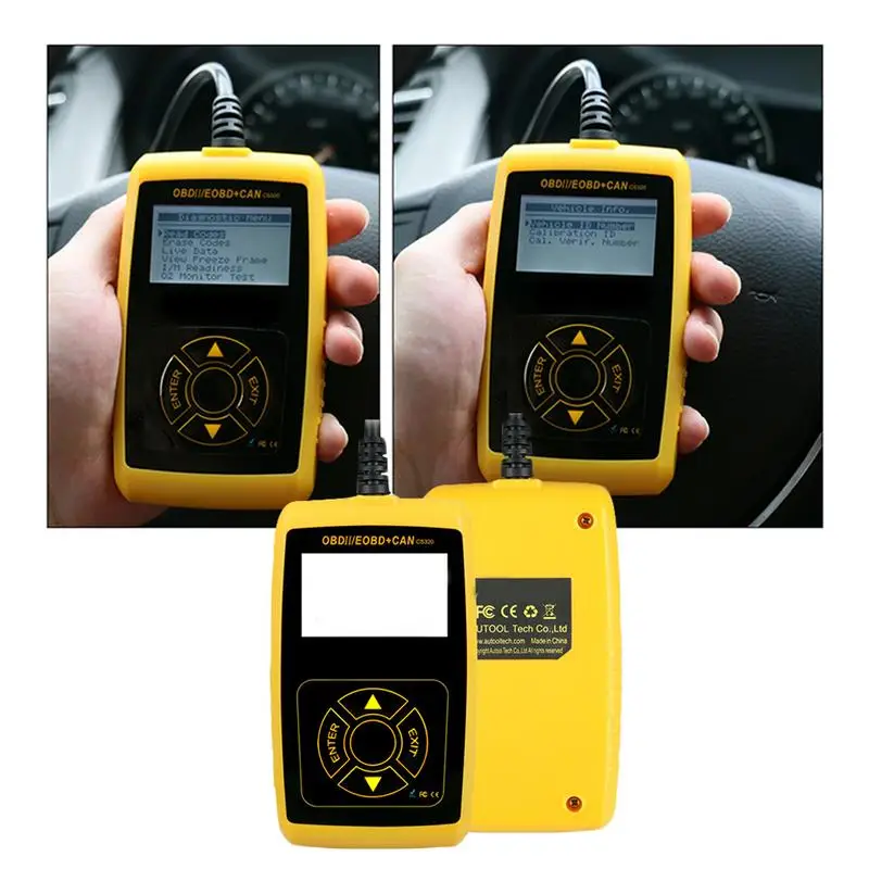 Автоматический диагностический сканер AUTOOL CS320 OBD/EOBD двигателя код ошибки чтения