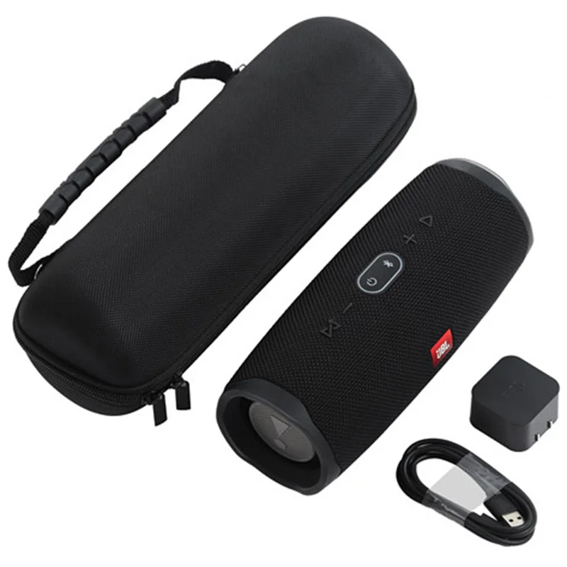 New Pouch Bag For Charge 4 Travel Protective Cover Case Charge4 Bluetooth Speaker Extra Space Plug &amp Cables Belt | Электроника