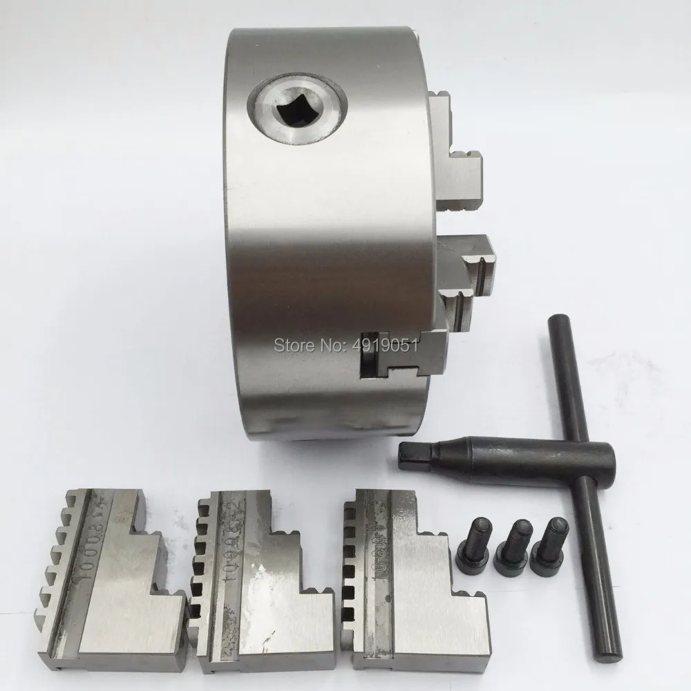 K11 200 3 челюсти патрон для токарного станка с ручным управлением 200mm 4 Inch