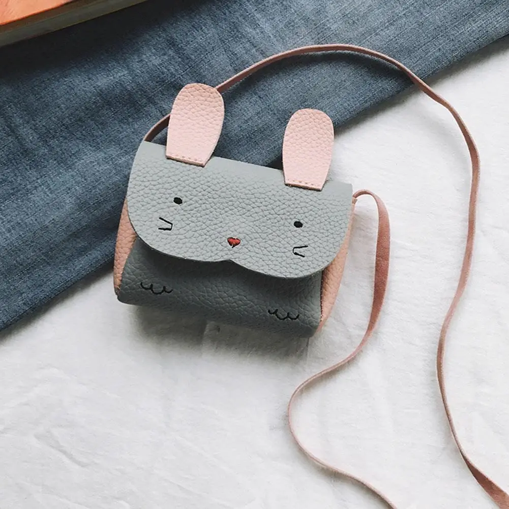 Mini Shoulder Bag Children Messenger Bebe Girls Handbag Cute Rabbit Crossbody | Багаж и сумки