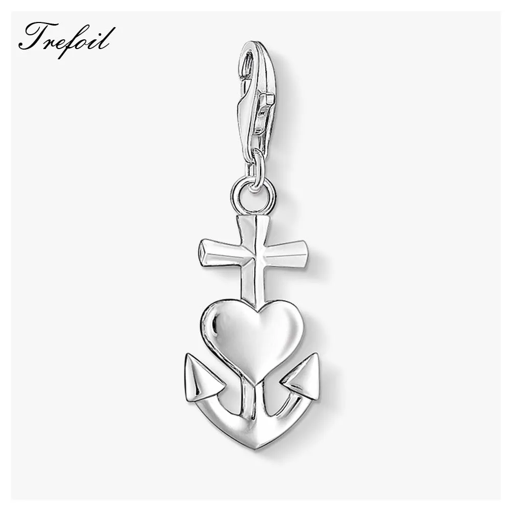 Подвеска с подвеской Faith Hope Love модное ювелирное изделие из стерлингового серебра