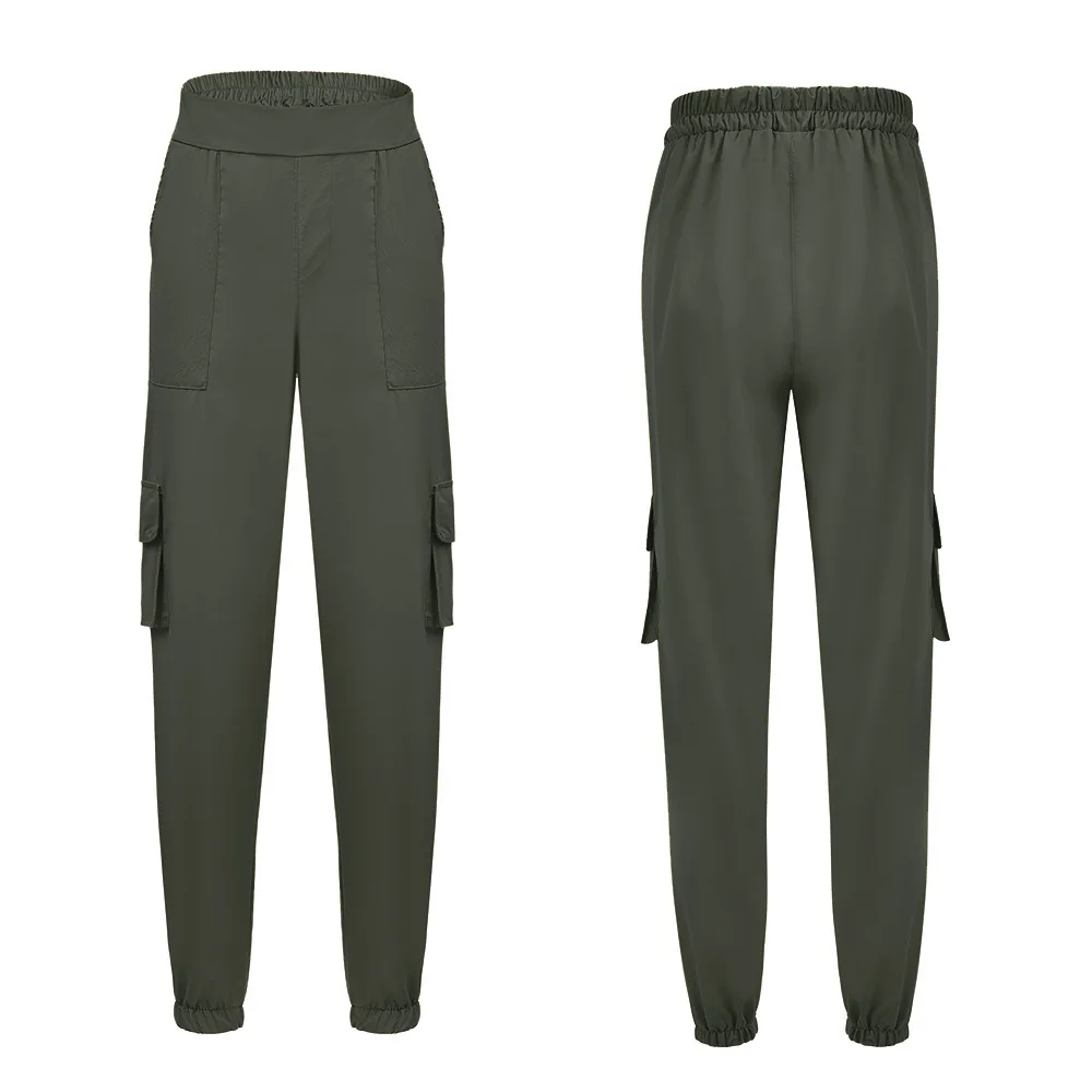 OSULIVAN женские брюки карго больших размеров Брюки шаровары Pentalon Femme Pantalon Militaire Safari