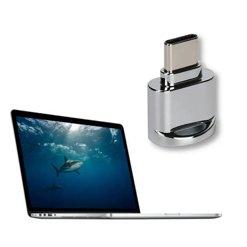 Микро конвертер с портом Type C адаптер OTG портативный USB 3 1 в кардридером TF