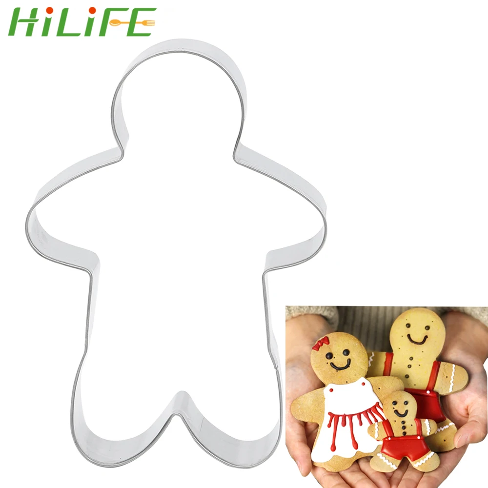 HILIFE резак для печенья украшение торта имбирный хлеб Мужская стандартная форма