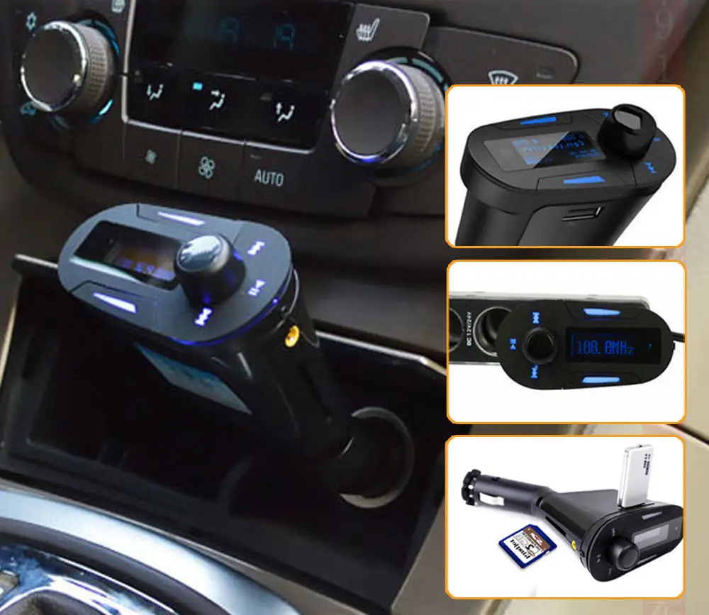 EinCar FM передатчик модулятор адаптер автомобильный набор свободные руки