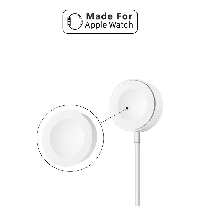 Беспроводное зарядное устройство для iWatch Series 2 3 USB магнитный зарядный кабель