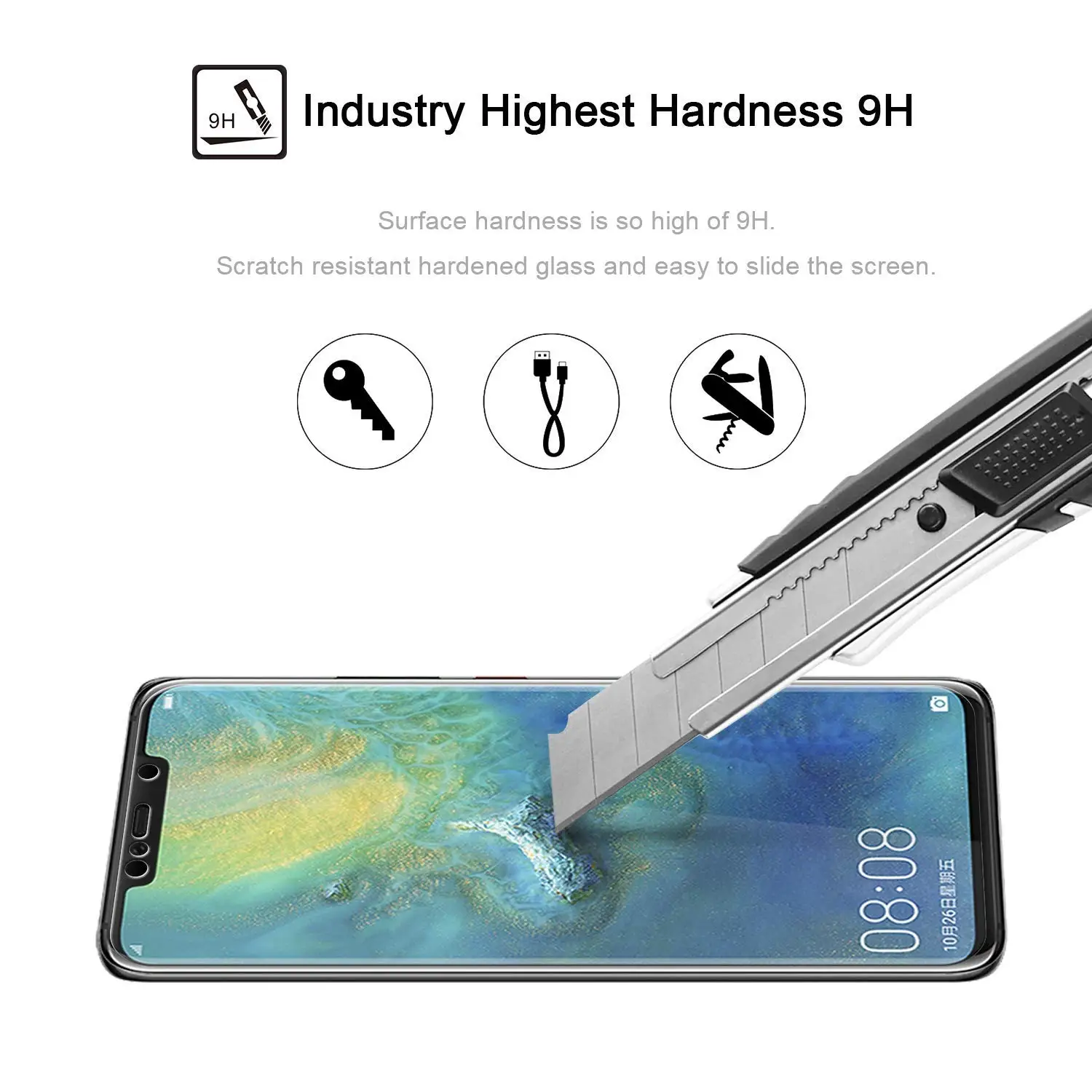 2 шт закаленное стекло для huawei mate 20X 20 Pro протектор экрана 9 H 2.5D Защитная пленка