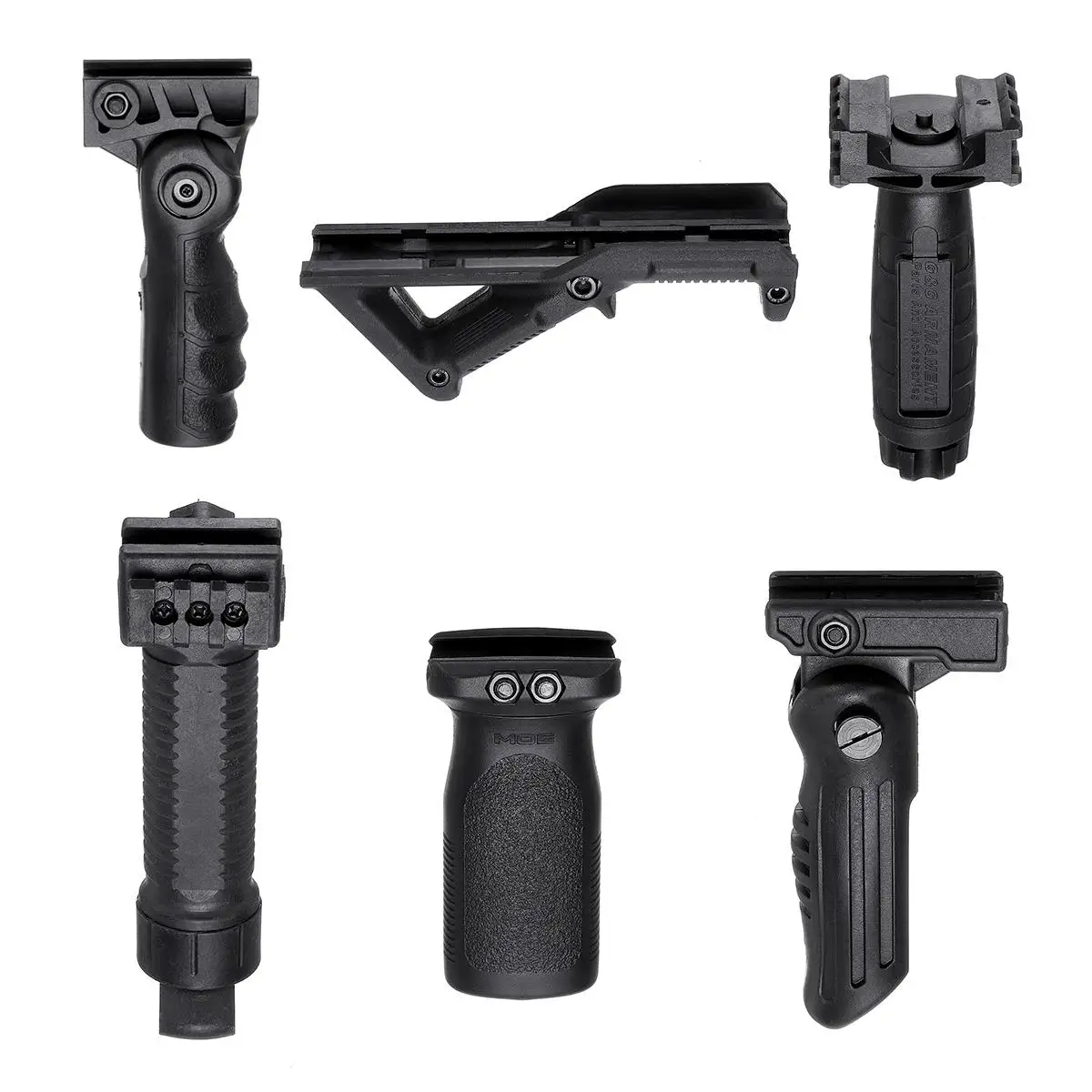 6 видов тактических нейлоновых ручек для гелевых шариков JinMing Gen8 M4A1 8th M4A1 W/T-piece Toys