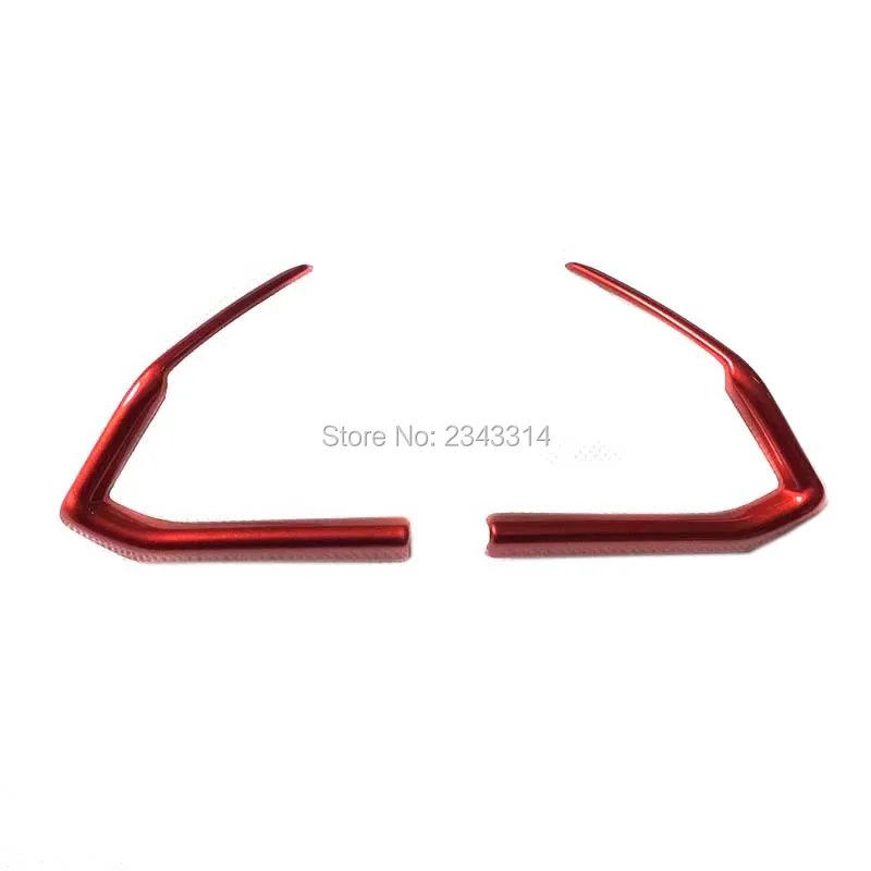 Для Mazda CX 3 CX3 2016 2017 2018 АБС хромированная Внутренняя крышка рулевого колеса Стикеры