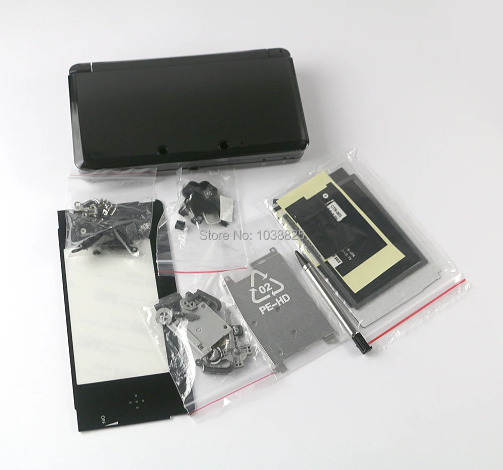 Полностью закрытый корпус для чехла 3DS сменные детали ремонта с кнопками лицевая