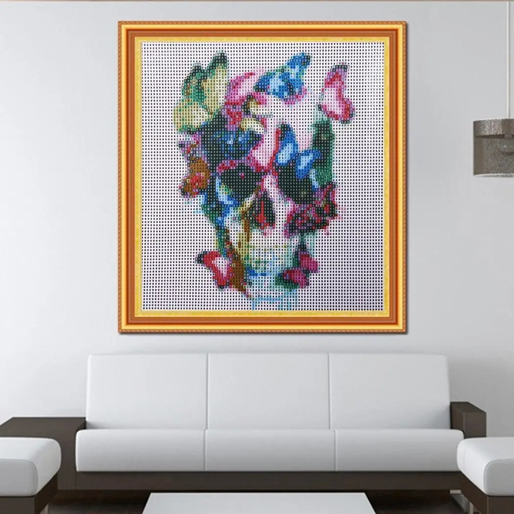 Картина стежка как 5D бриллиантовый череп картина шоу Ремесло Вышивка Сделай Сам