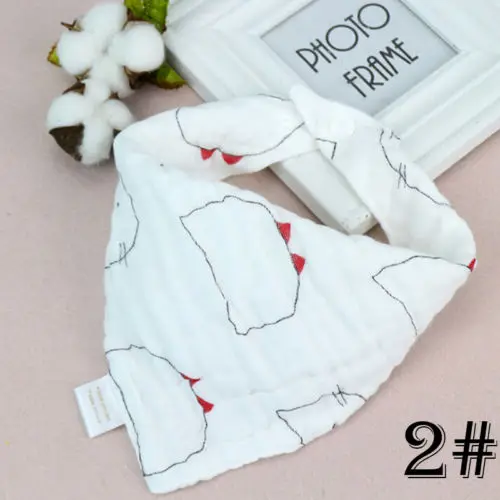 New Adjustable Saliva Towel Triangle Head Scarf Baby Girl Boy Kids Bibs Bandana Cotton | Детская одежда и обувь