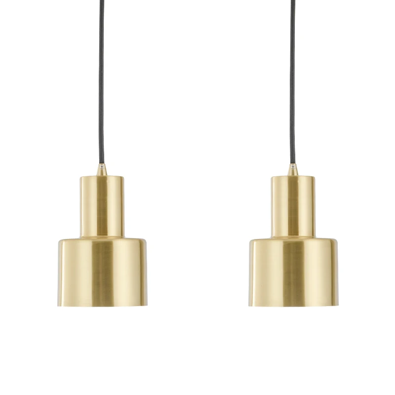 MOFAS modern light luxury LED E27 lamp gold single head chandelier restaurant bedroom bedside | Освещение