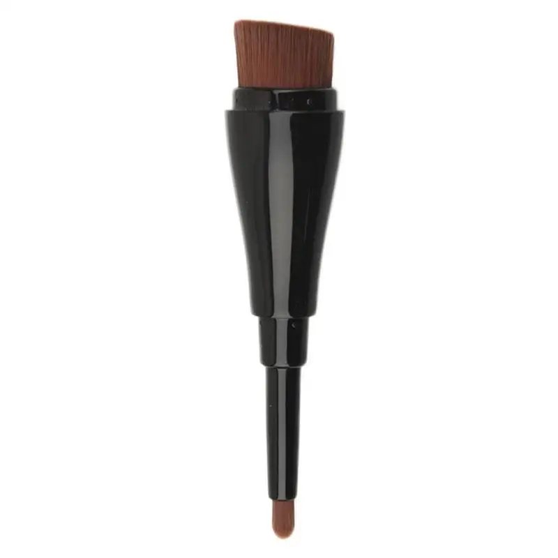 Round-headed Double-headed Foundation Brush Liquid 2 In 1 Make Up Brushes Women Beauty Makeup Eyebrow | Красота и здоровье