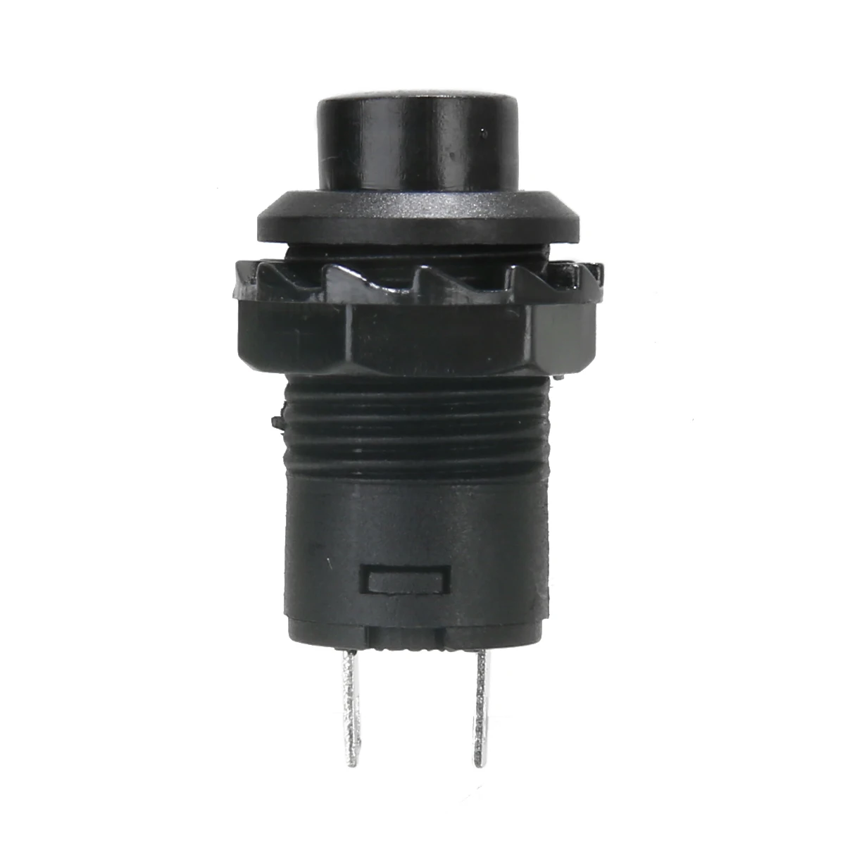 

MAYITR 5Pcs/Lot 12V Push Button Switch Car Dash Off-On Momentary Push Button Switches Horn Doorbell Black