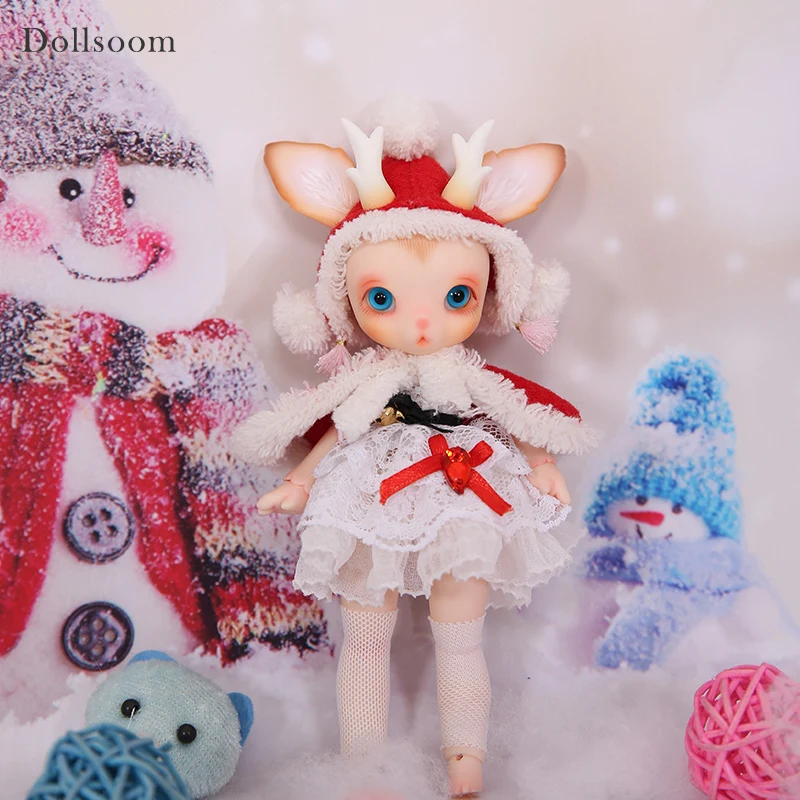 Руди 1/8 BJD SD Pet мяч шарнирная кукла тело смолы фигурки опционально полный набор подарок на день рождения Рождество олень