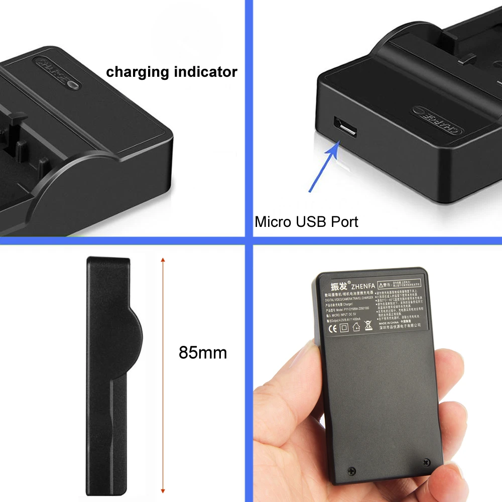 Зарядное устройство zhenfa USB для FUJIFILM NP45 BC45 BC45A BC45B BC45C BC45W bc b|battery charger sanyo|battery for carbattery