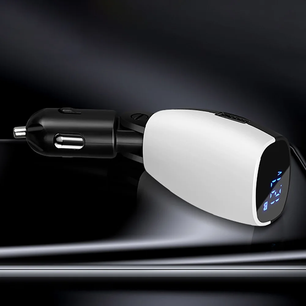 4 в 1 двойная USB зарядка интеллектуальная система управления 3.1A светодиодный