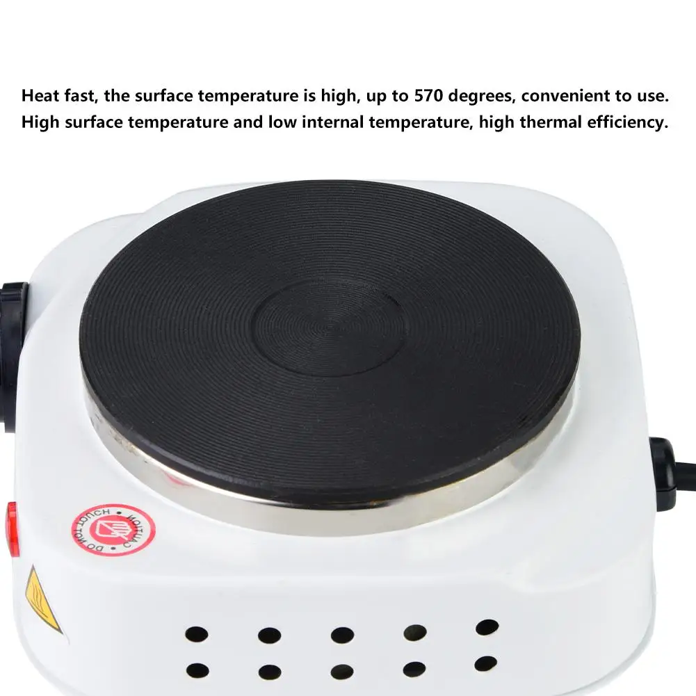 

500w Electric Stove Cooking Plate Coffee Heater Electric Hot Plate Multifunctional Coffee Tea Heater Home Appliance For Kitchen
