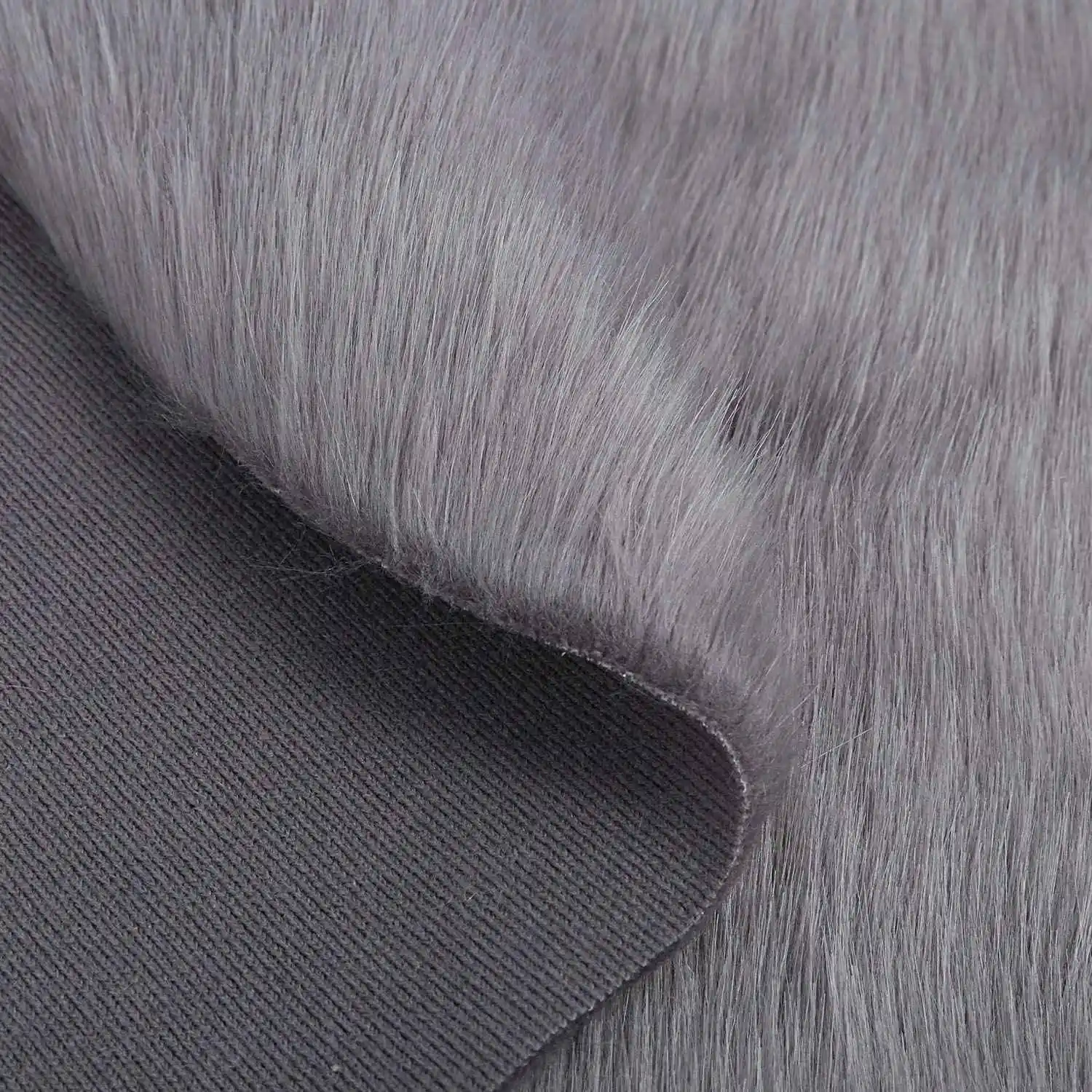 Imitation wool sofa cushion carpet mat living room bedroom long blanket oval 50x80cm dark gray | Дом и сад