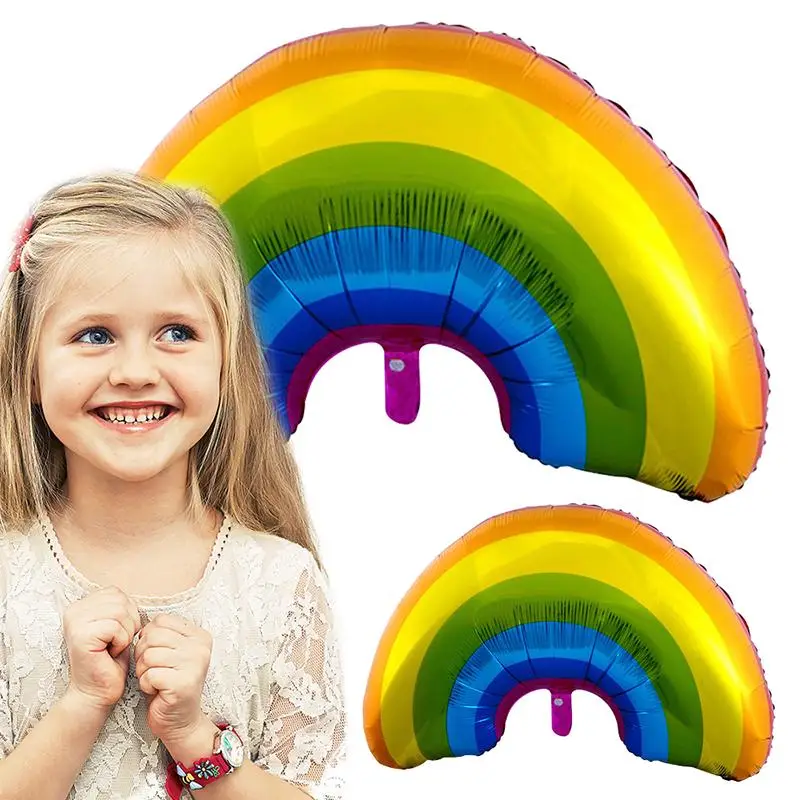 Радужные воздушные шары с алюминиевым покрытием Свадебные Воздушные вечерние