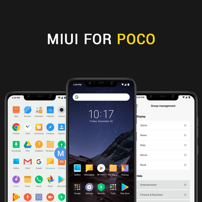 Глобальная версия Xiaomi POCOPHONE F1 POCO 6 ГБ 128 Snapdragon 845 Octa core 18 &quotотпечатков пальцев