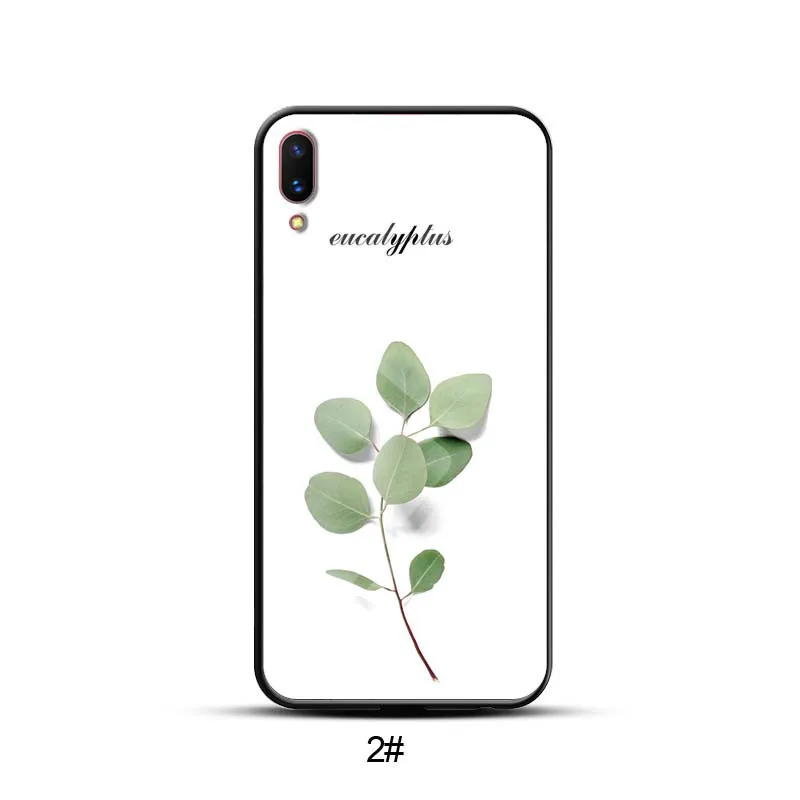 Cute Cartoon Paint Tempered Glass Case For Xiaomi Redmi 5 5Plus 5A 6 6A 6Pro S2 Note pro 4X Pro Cases Soft TPU Edge Cover |
