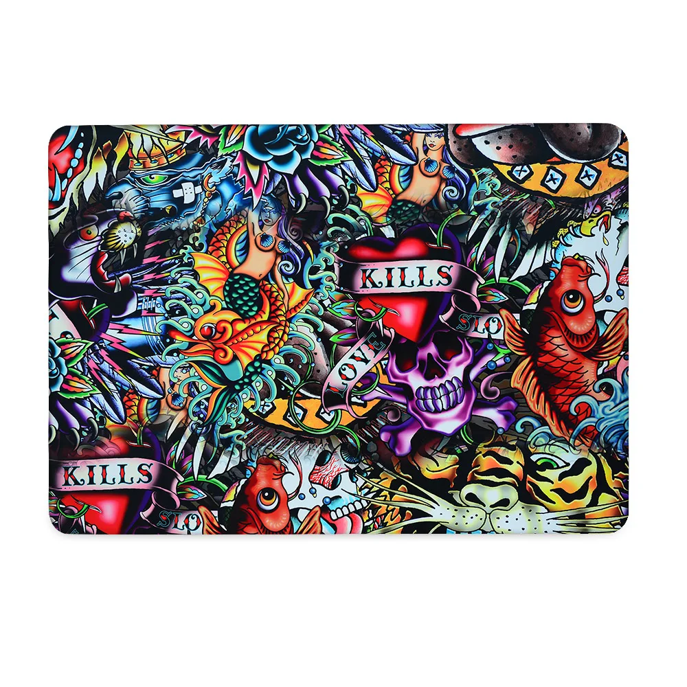 Redlai пластиковый жесткий чехол для Macbook Air Pro retina 12 13 15 дюймов Сенсорная панель A1706