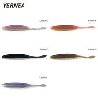 yernea 1pcs 4 7g 9 8cm new fish bionic road sub soft bait plastic lure soft bait fishing lure manual silicone imitation