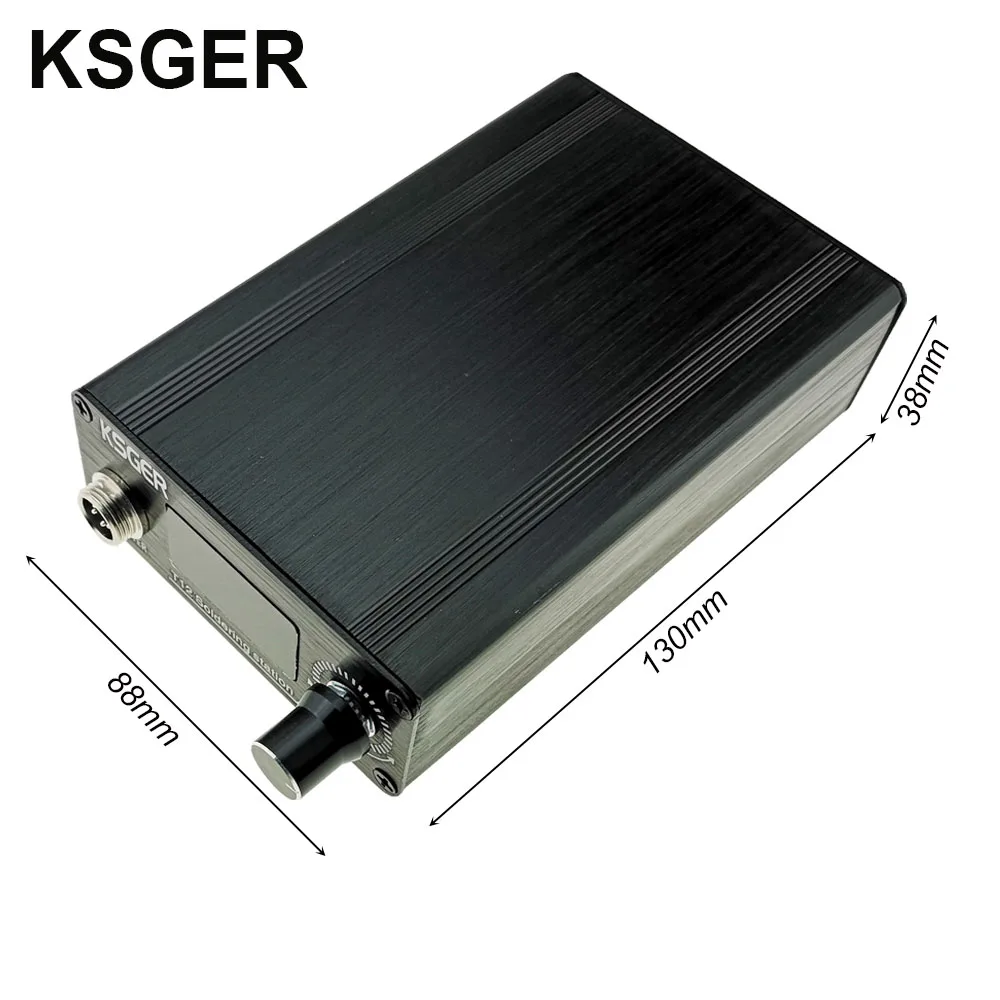 KSGER T12 паяльная станция STM32 V2.1S OLED сварочные инструменты для пайки наконечники