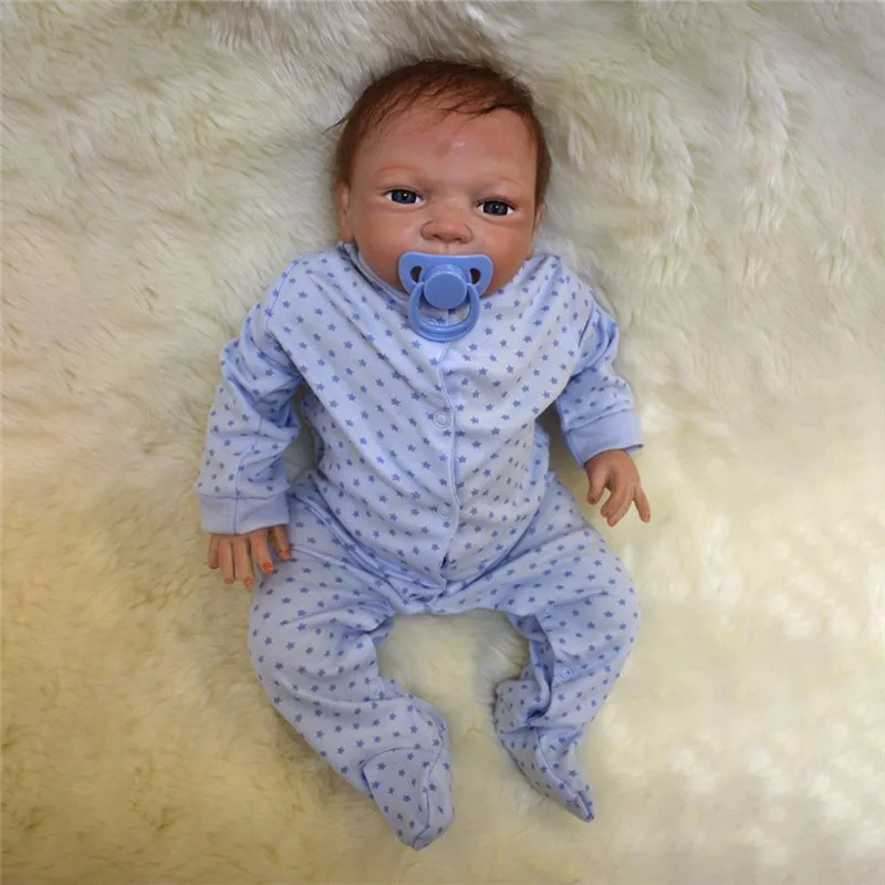 Кукла Reborn otarddolles мягкая силиконовая кукла для маленьких мальчиков 18 дюймов