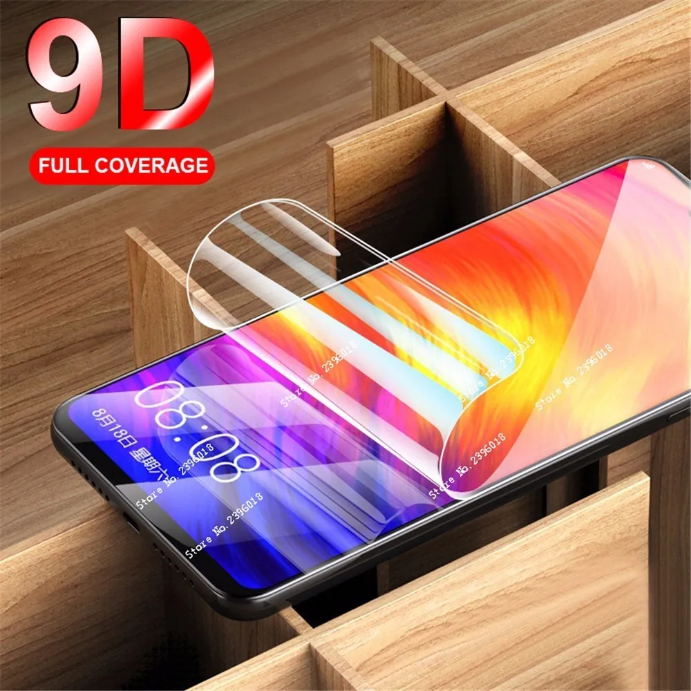Гидрогелевая Защитная пленка для Xiaomi Redmi7 9D мягкая экрана Redmi Note 6 7 5 Pro Plus 4X 4 не
