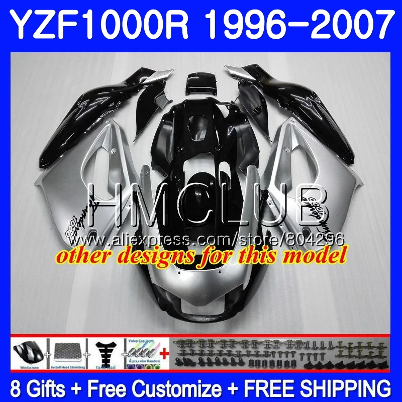 Thunderace для YAMAHA Movistar blk YZF1000R 02 03 04 05 06 07 104HM.14 YZF-1000R YZF 1000R 2002 2003 2004 2005 2006 2007 обтекатель |