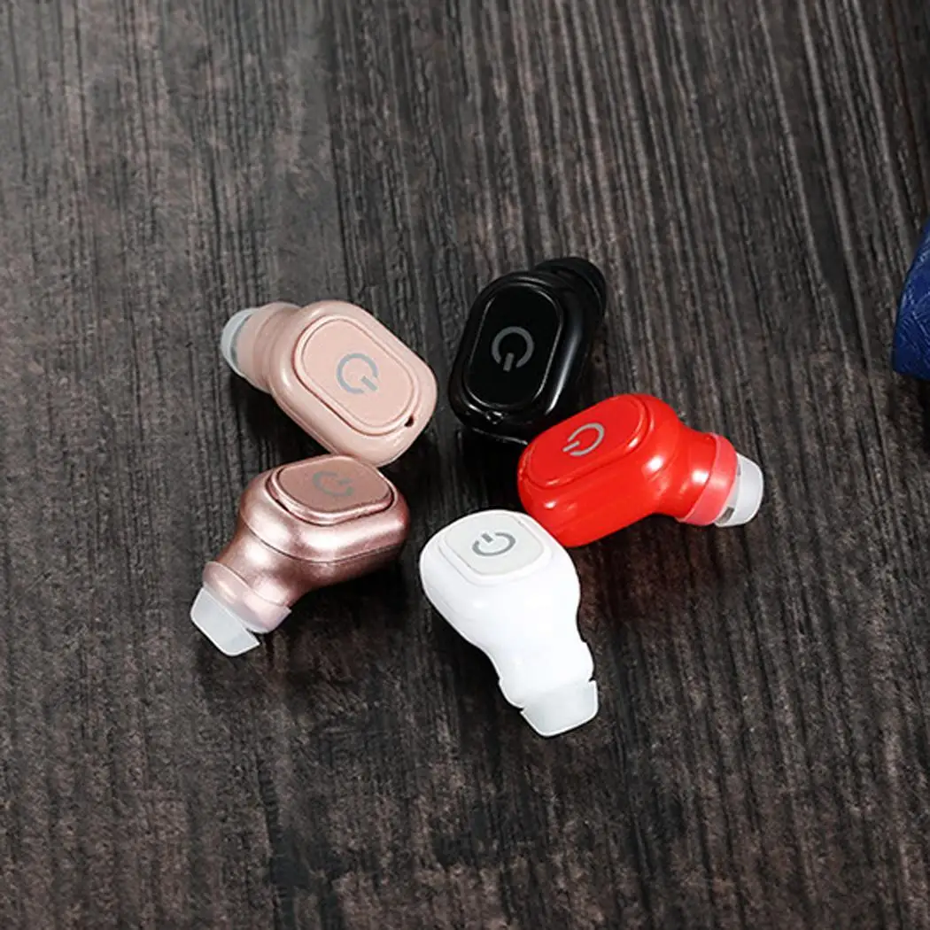 Battery Mini Earphone 80mA Bluetooth Lithium 1033dB In-Ear Stereo Casual Rechargeable Polymer Wireless Invisible Unisex | Электроника