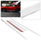 АБС-пластик, матовая Боковая дверь, Нижняя крышка, отделка, 4 шт. для Mitsubishi Eclipse Cross 2018 2019 2020