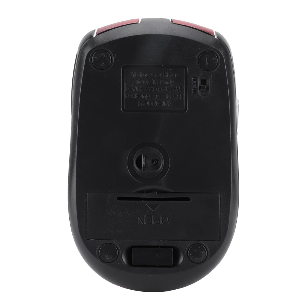 6D ультра тонкая 2 4G 1200 точек/дюйм USB Беспроводная мышь эргономичная оптическая