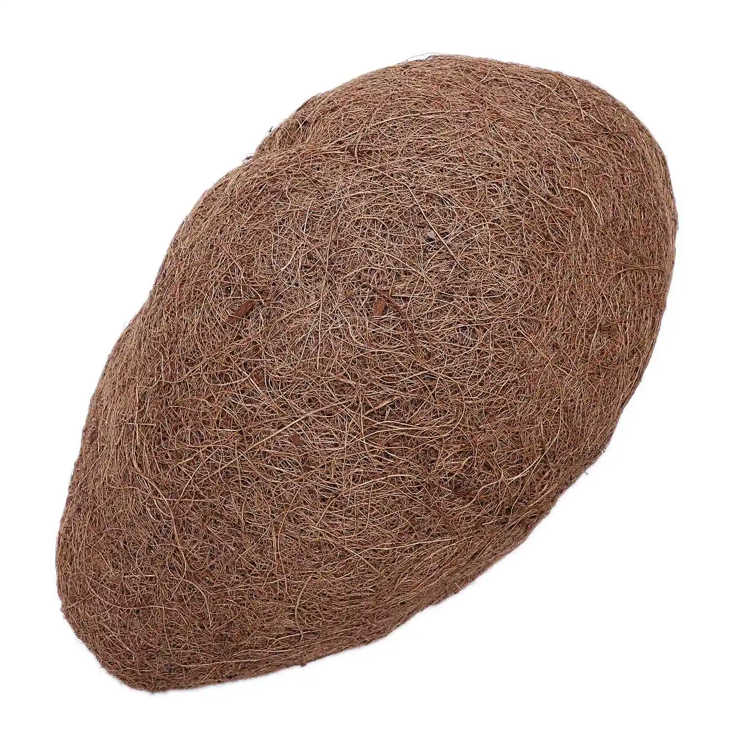 Promotion! ( Pack of 2 )Brown Half Round Pre-Formed Replacement Coco Liner 12-Inch Brown Coconut | Pot Trays