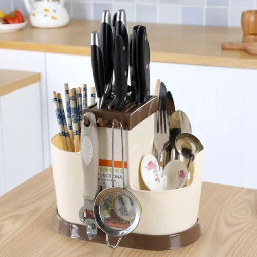 Faroot Kitchen Spoon Chopstick Fork Knife Draining Rack Storage Holder Organizer Health | Дом и сад