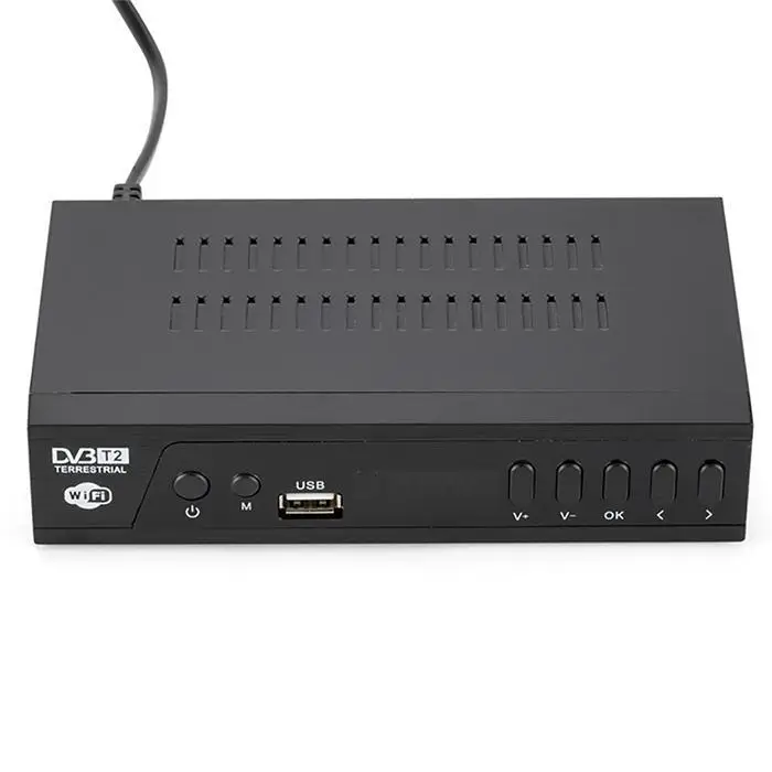 HD 1080 P Smart поддержка ТВ коробок DVB T2 H.264 MPEG 4/2 английский мощный и высокоэффективный