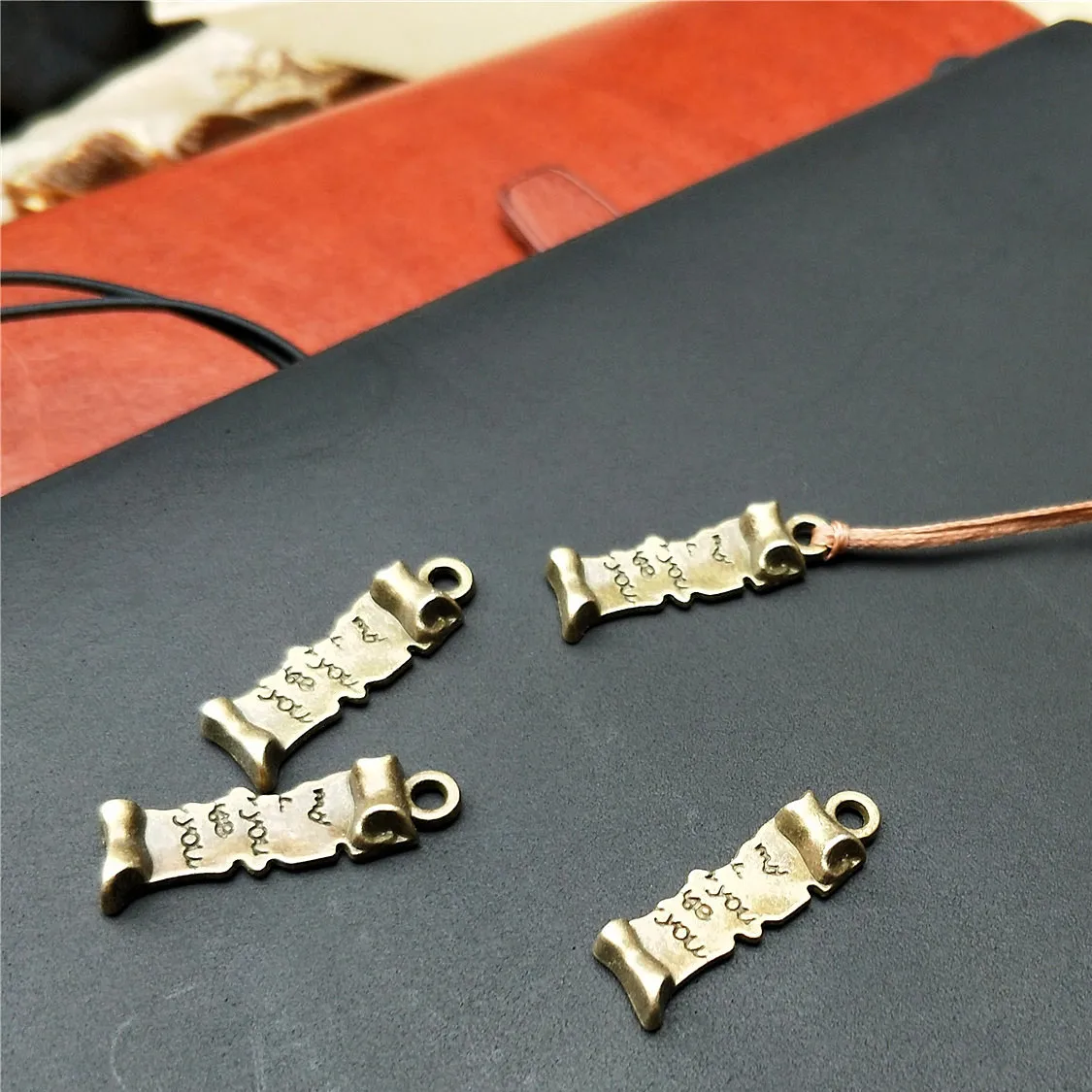 Кожаный дорожный ноутбук аксессуар металлический Шарм винтажный креативный