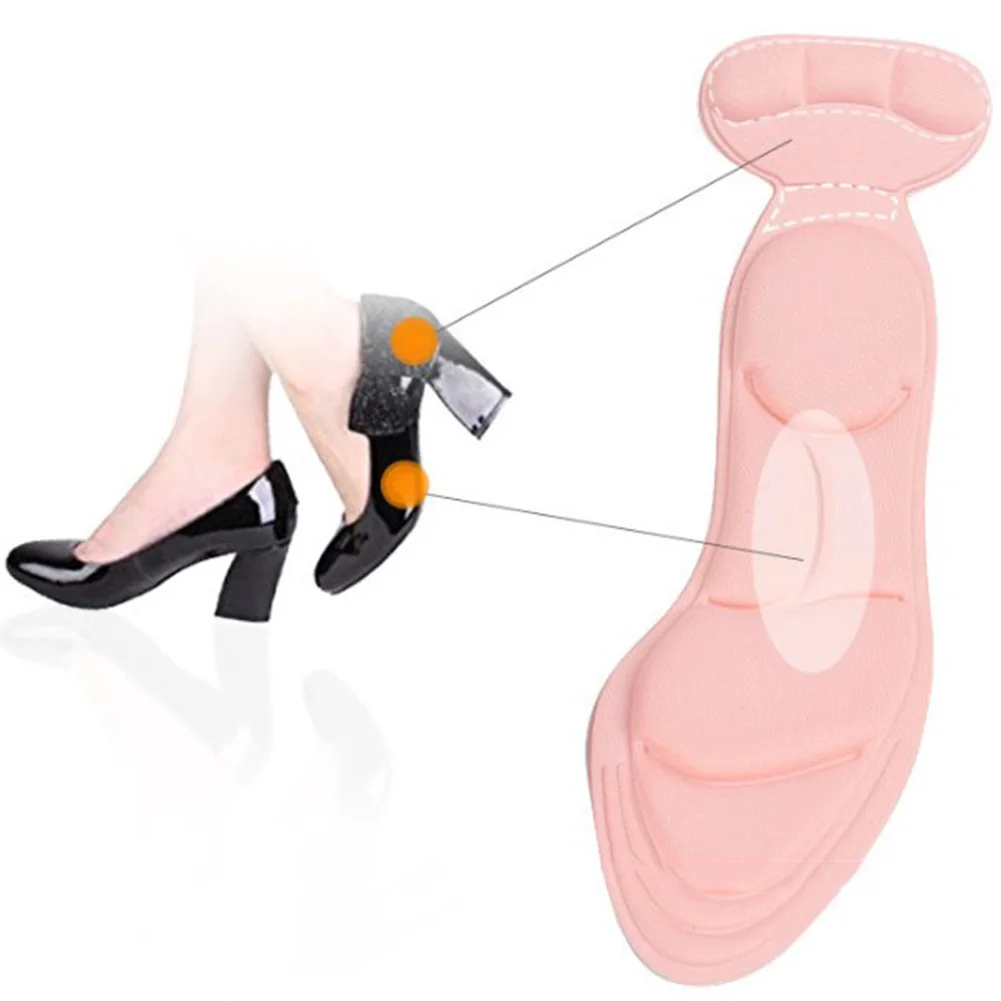 1 пара дышащие Нескользящие стельки для обуви на высоком каблуке|Стельки| |