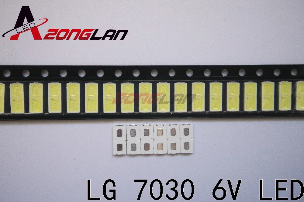 Подсветка для светодиодного телевизора LG 7030 2835 3030 3535 4020 3 в 6 набор ремонта ЖК