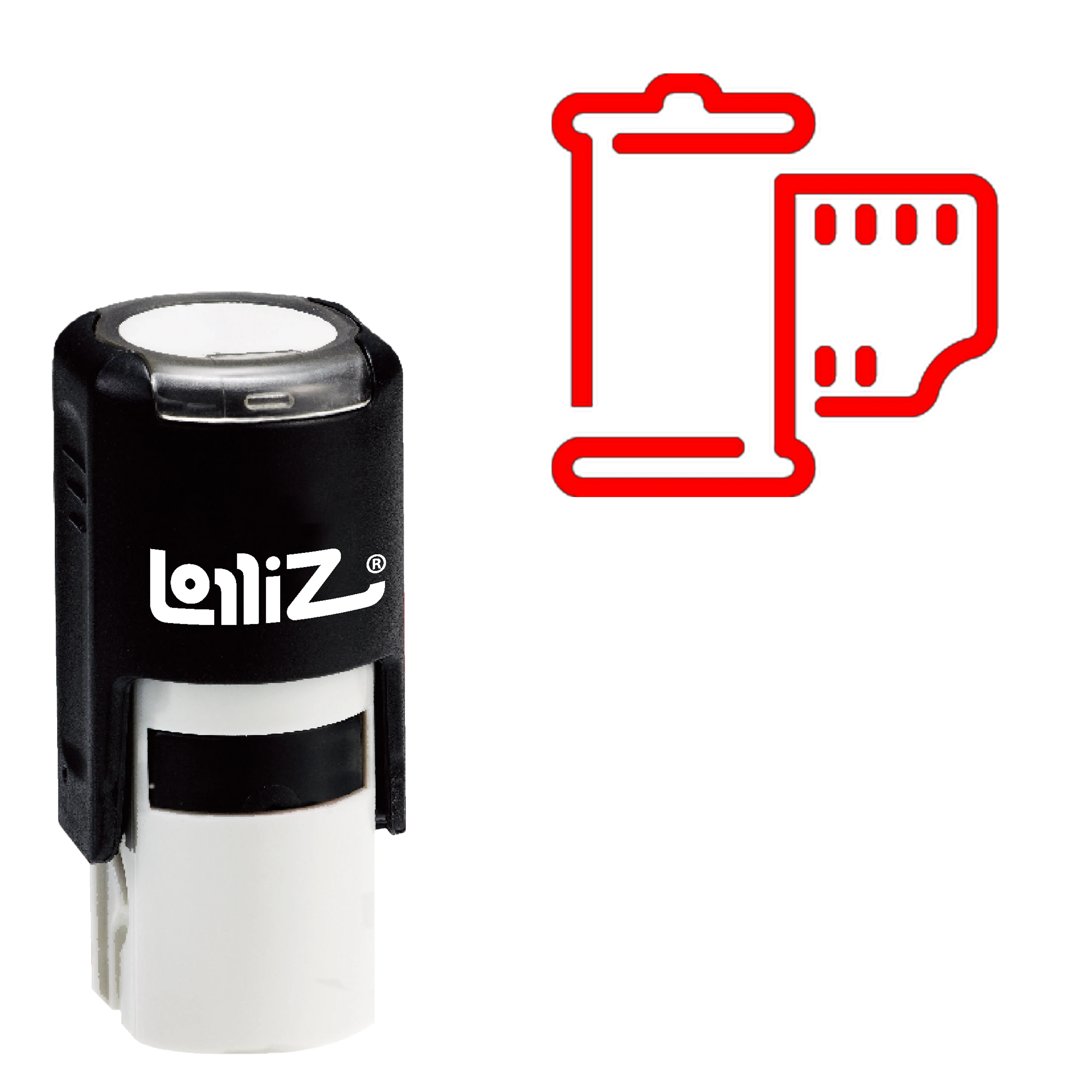 

Самоудерживающийся резиновый штамп-Современная серия символов для камеры lollipop