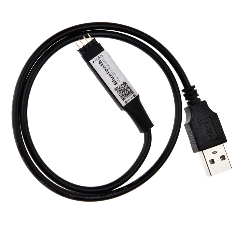 Мини USB DC5V Bluetooth светодиодный RGB контроллер беспроводной IOS/Android RGBW для 2835 5050