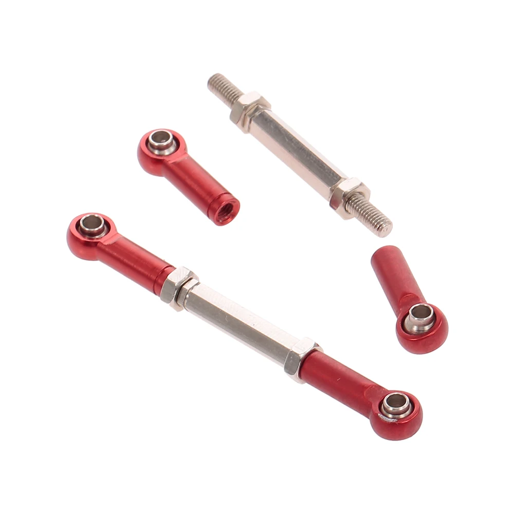 Тяга рулевого управления тяга из алюминиевого сплава для 1/12 RC гусеничного WLtoys 12428