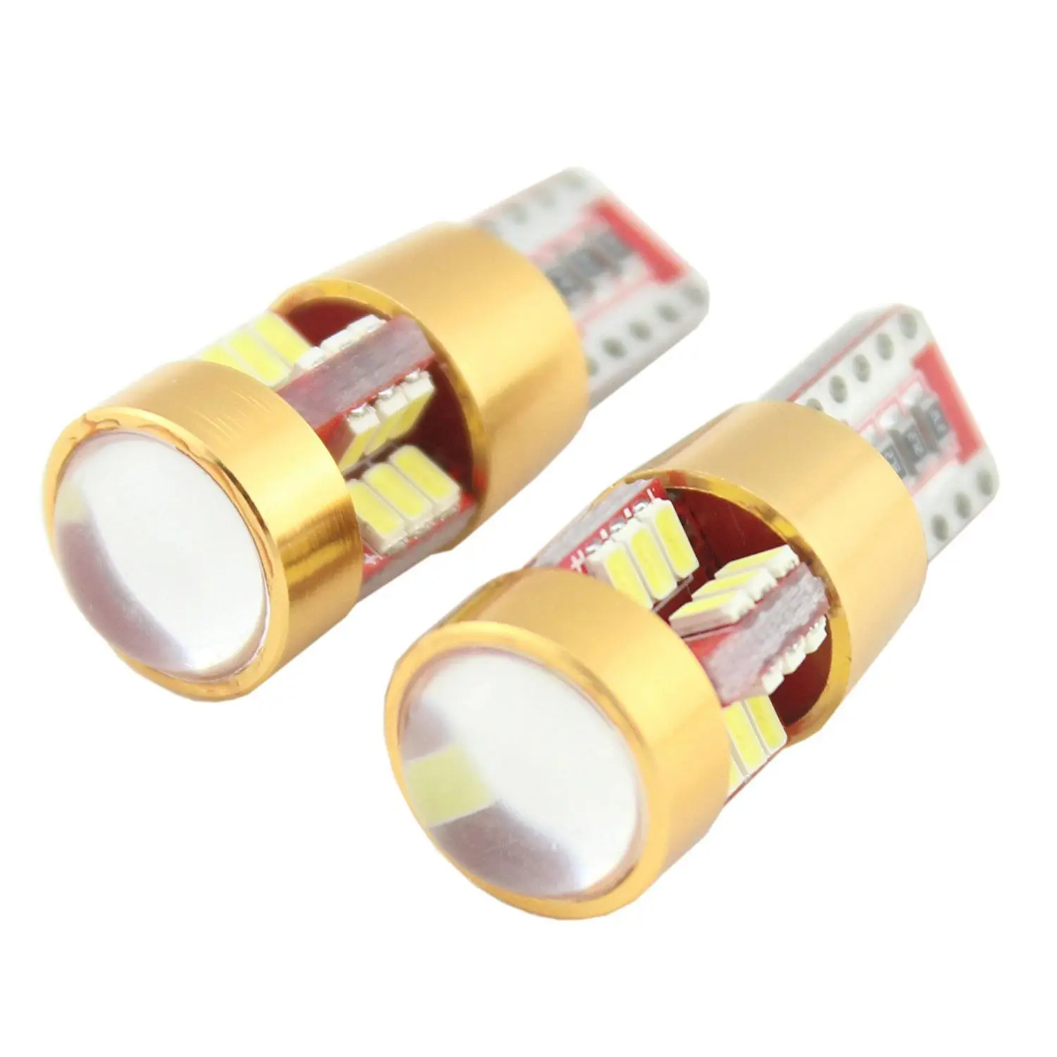 Светодиодные Автомобильные Лампы Canbus T10 27SMD 3014 12 В 10 Вт лм встроенный CANBUS и