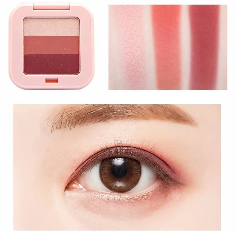 3 Цвета Палитра теней Shimmer Matte Eye Shadow Makeup| |