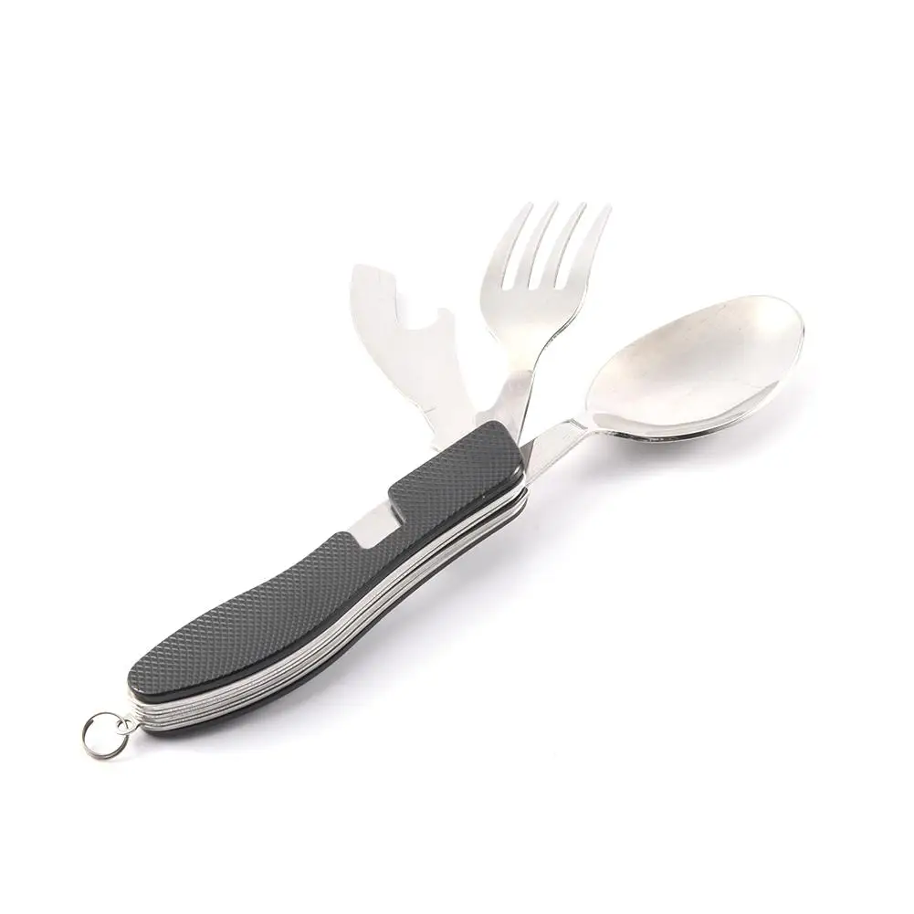 Лидер продаж Multi function Открытый Отдых Пикник столовая посуда нержавеющая сталь