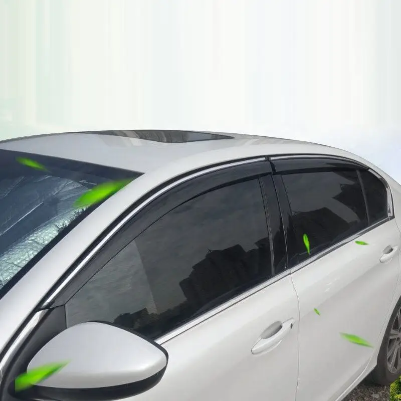 Automovil декоративные детали для стайлинга автомобиля против дождя окна козырек